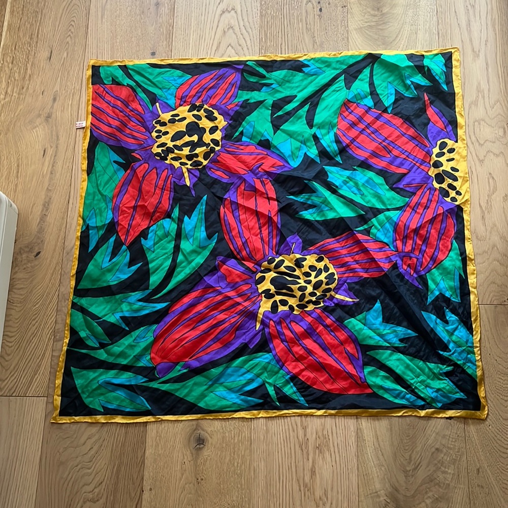 Silk Japanese scarf